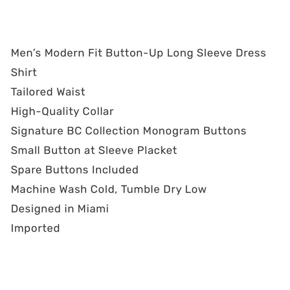 Silver Stone Collection Perfectly Paisley Modern Fit Buttondown Shirt Size M Blu - Picture 6 of 7